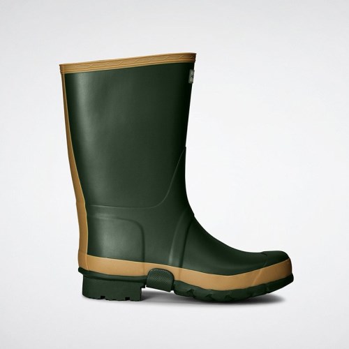 Hunter Gardener Short Rain Boots For Mens - NZ T2856